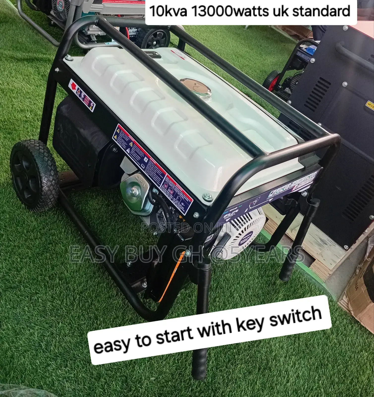 Popular 10kva UK-D Gasoline 13000watts Less Noise 10kva Gen
