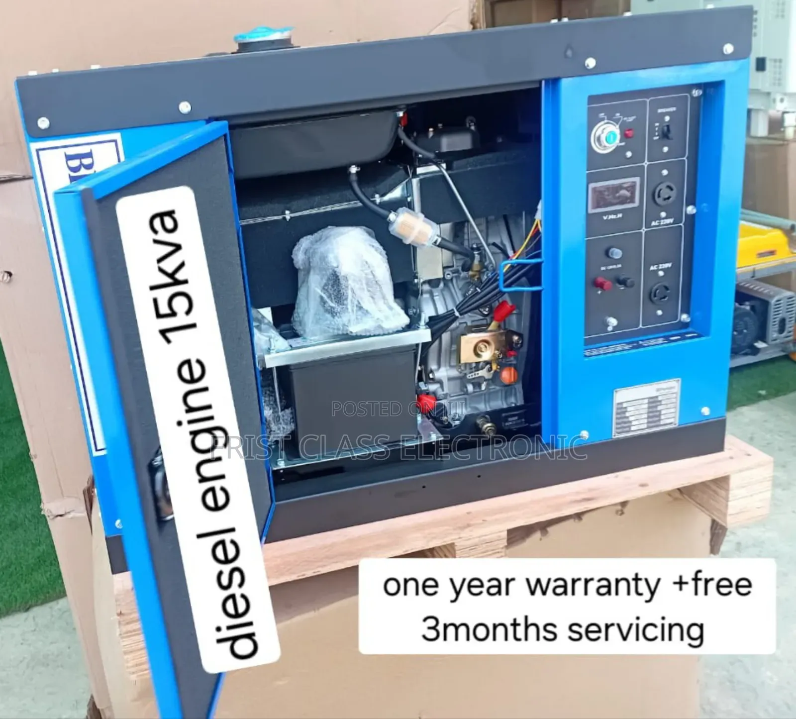 Super Silent 15kva Genset Powered by Perkins Engine
