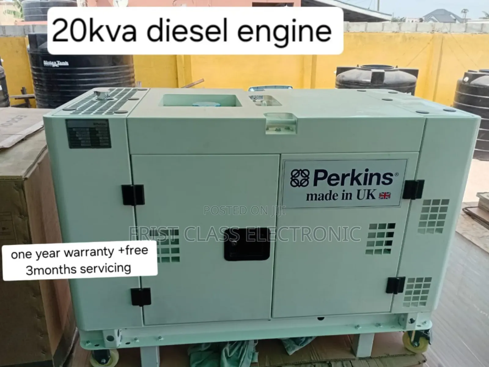 Quality Single Phased 20kva Diesel Genset