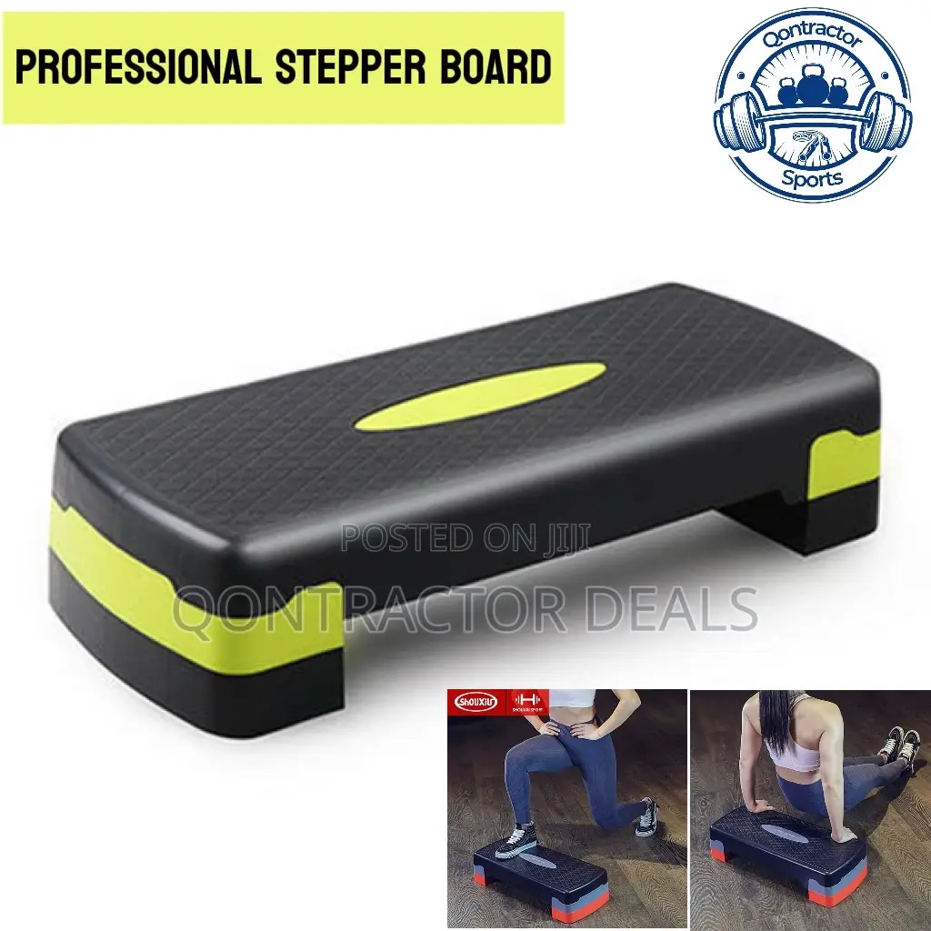 Qontractor Sports Professional Aerobics Fitness Stepper Board