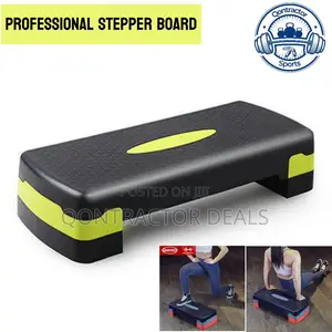 Qontractor Sports Professional Aerobics Fitness Stepper Board