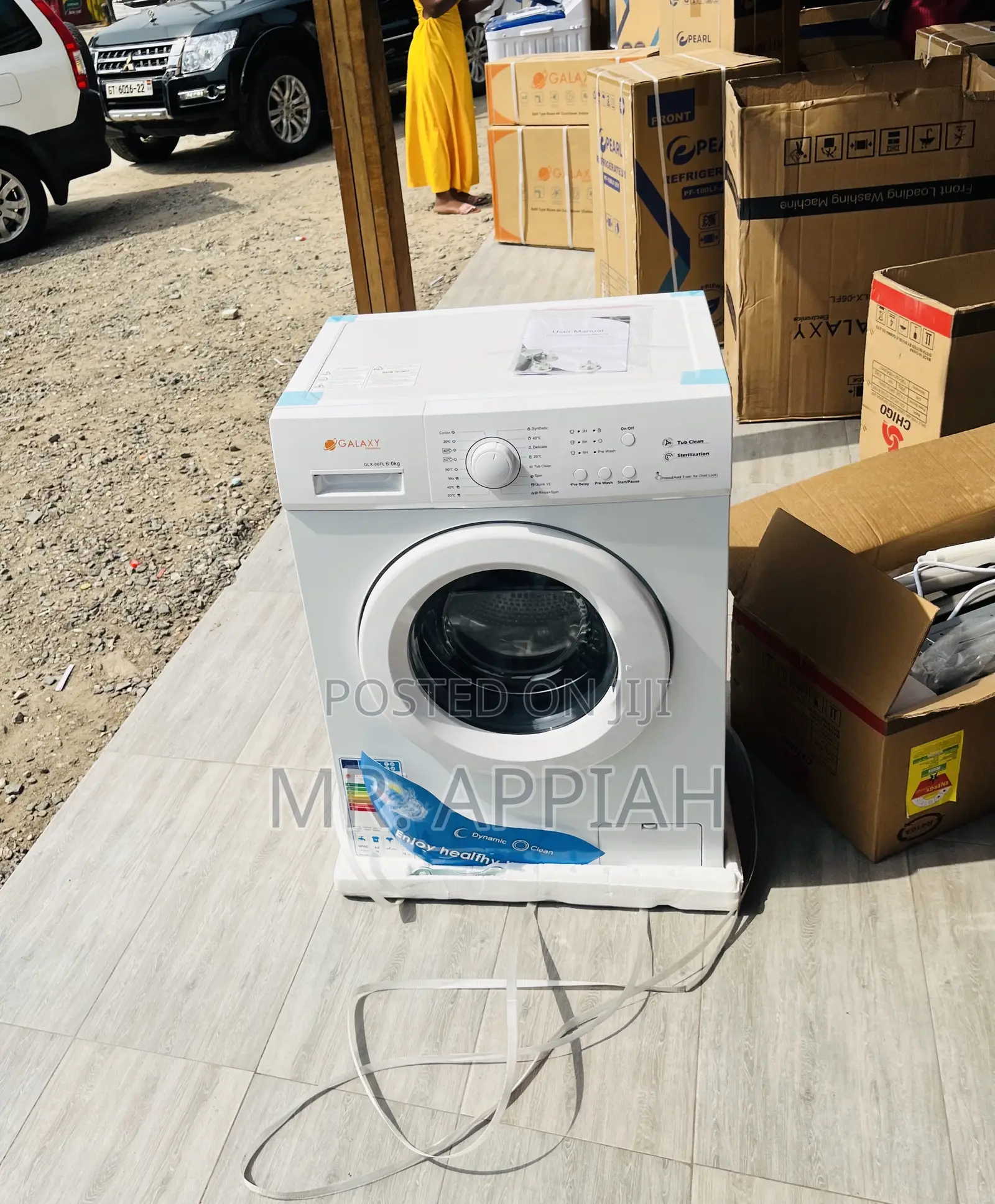 Authentic Galaxy 6kg Front Load Electric Washing Machine.