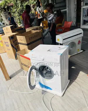 Sleek Galaxy 5kg Front Load Washing Machine(White) 