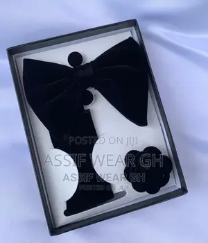 Quality and Classic Velvet Black Bow Tie