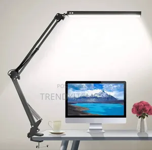 Dimmable Folding Clip Desk Table Study Lamp 3 Modes