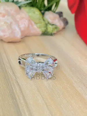 Korean Butterfly Silver Ring