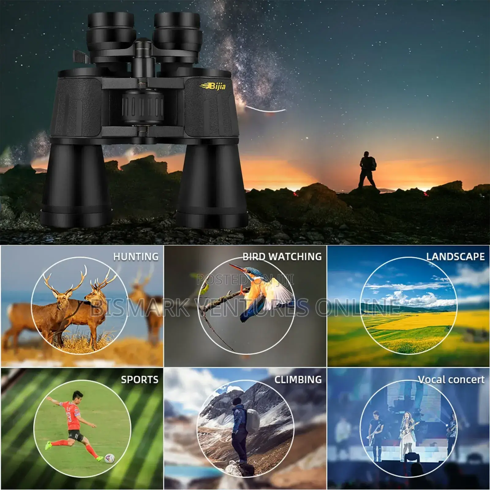 10-120x Zoom Times Binoculars/Hd High Power Low Light Level