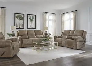 Leather Recliner Sofa