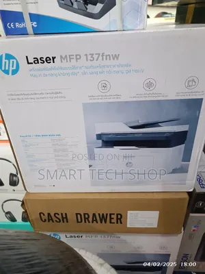 Hp Laser 137fnw Multi Function Printer
