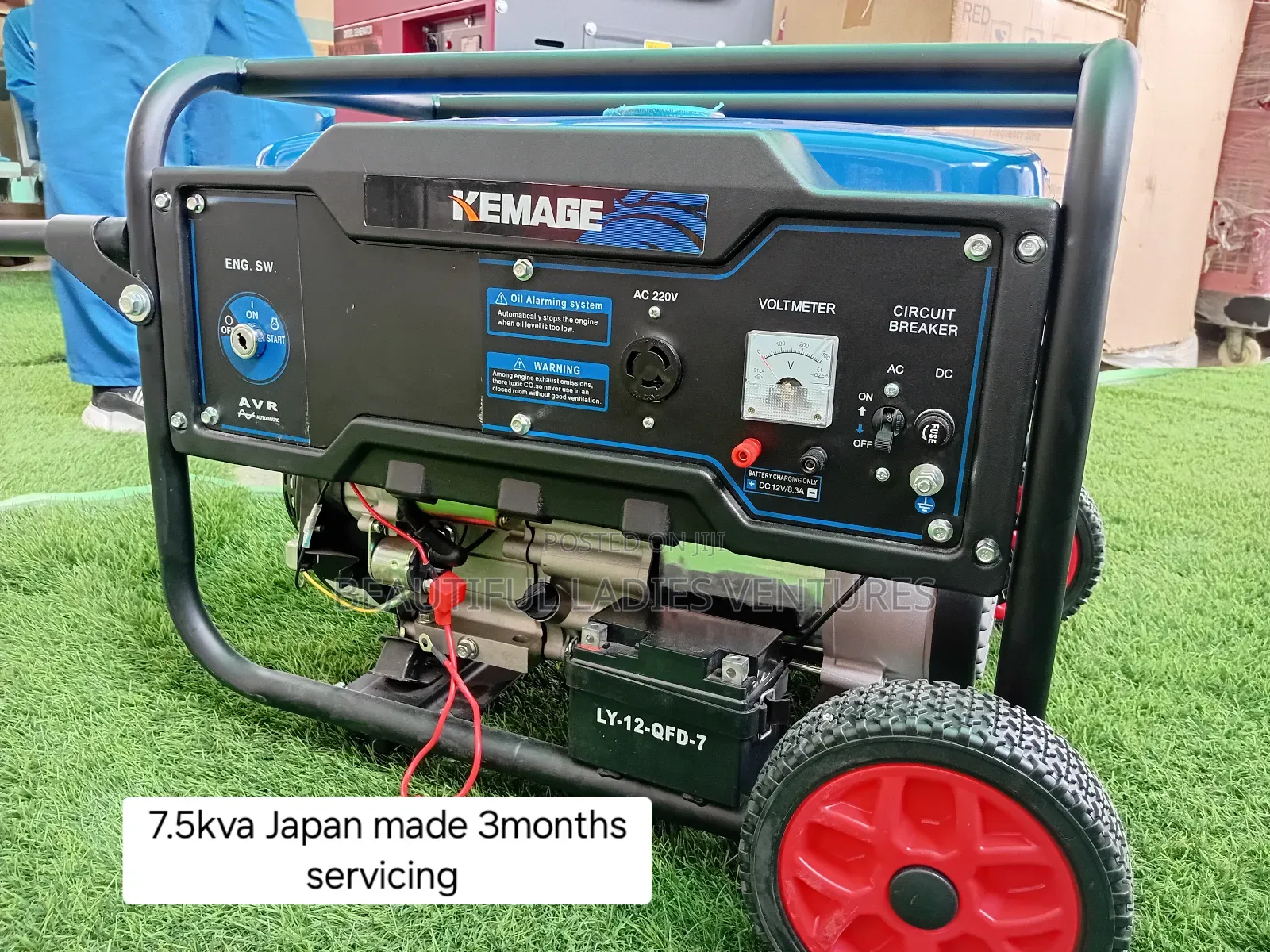 100% Copper Engine Generator 7.5kva 8500wwt 7.5kva