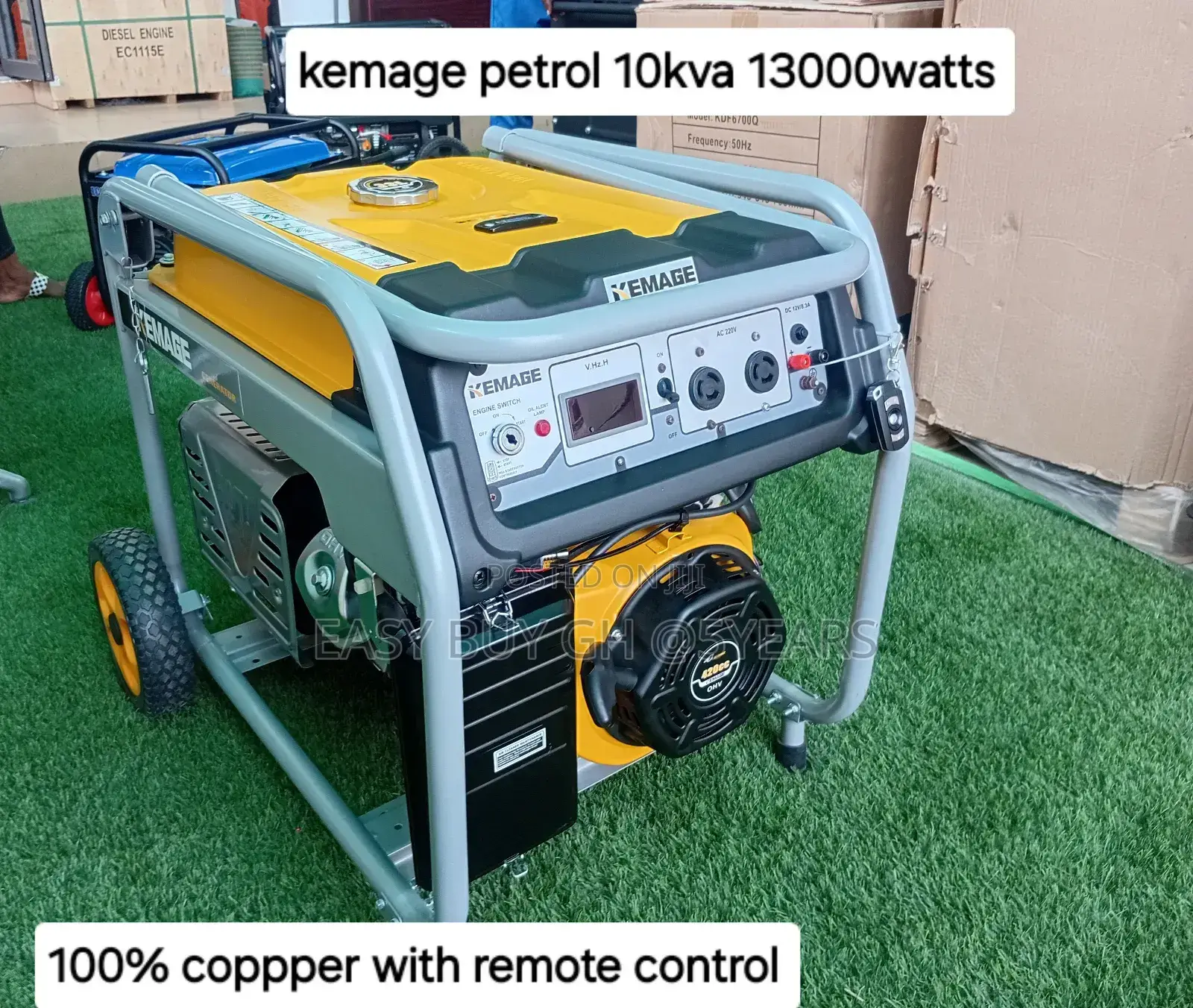 Best of the Best 10kva Kemage Petrol Generator 13000w 10kva