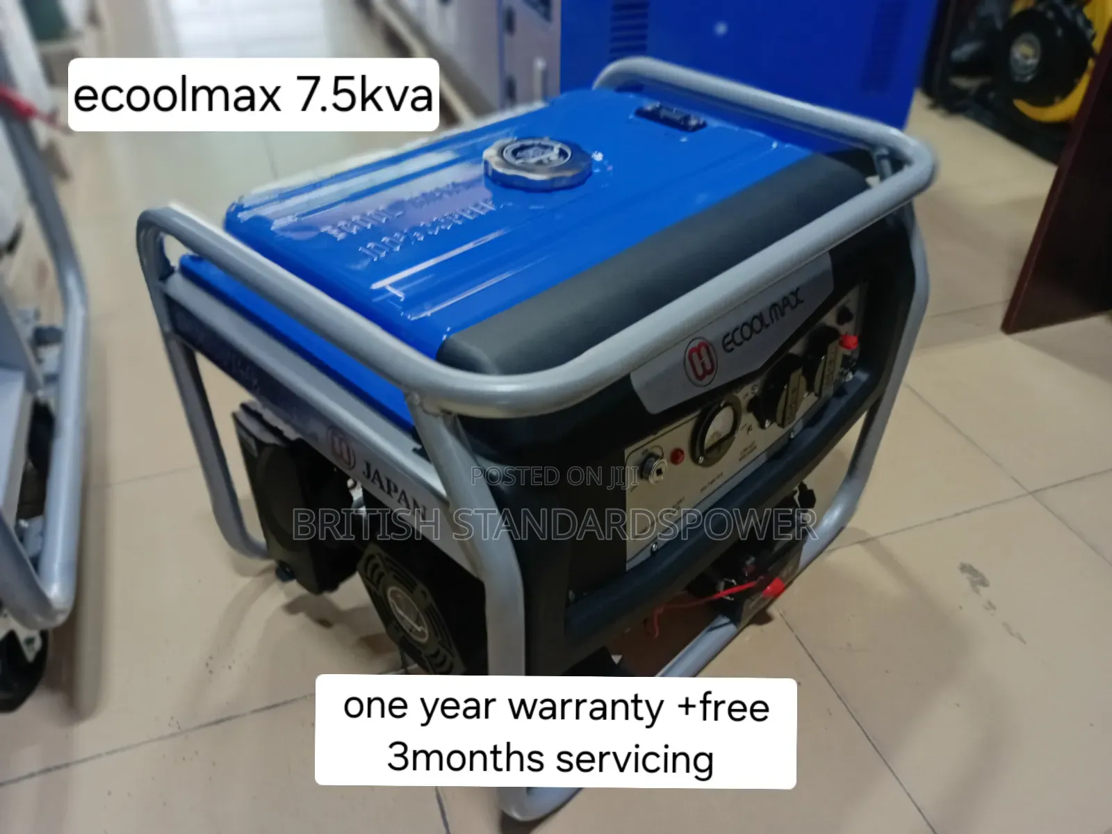 Correct Ecoolmax Petrol Generator 7.5kva 8500watt