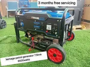 Top Quality 7.5kva Kemage Petrol Generator 8500w Japan Made