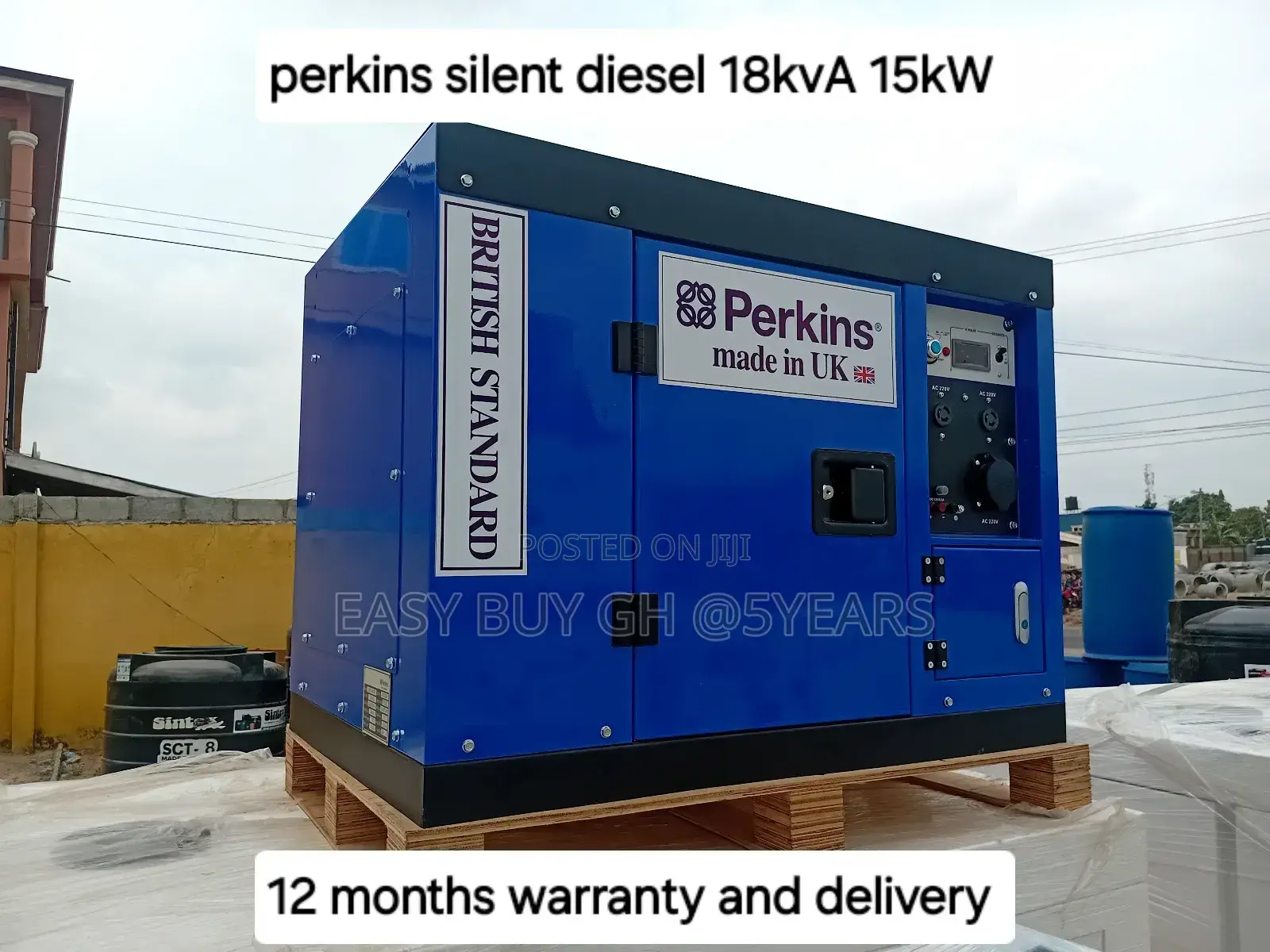 Top Notch Perkins Silent Diesel Generator 18kva 15000watts