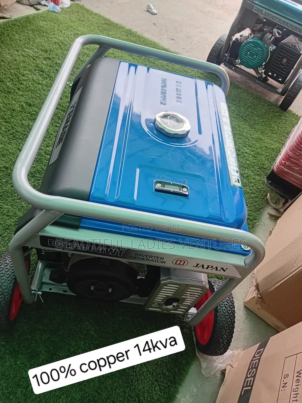 Blue Coloured Quality Generator 14kva 14kva