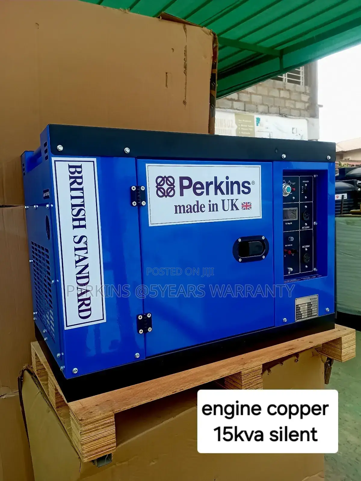 Single Phases 15kva 16500wats Diesel Silent 15kva Generator