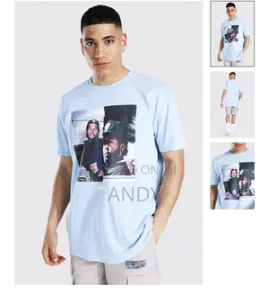 Original Boohooman Graphic Oversized T-Shirts (S/M Sizes)