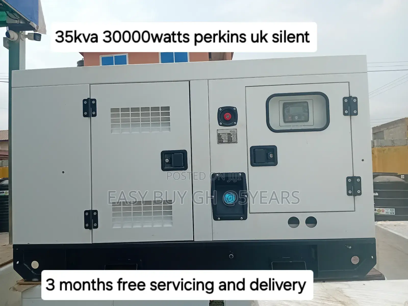 Excellent Perkins Diesel Generator 35kva 30kw Silent 35kva