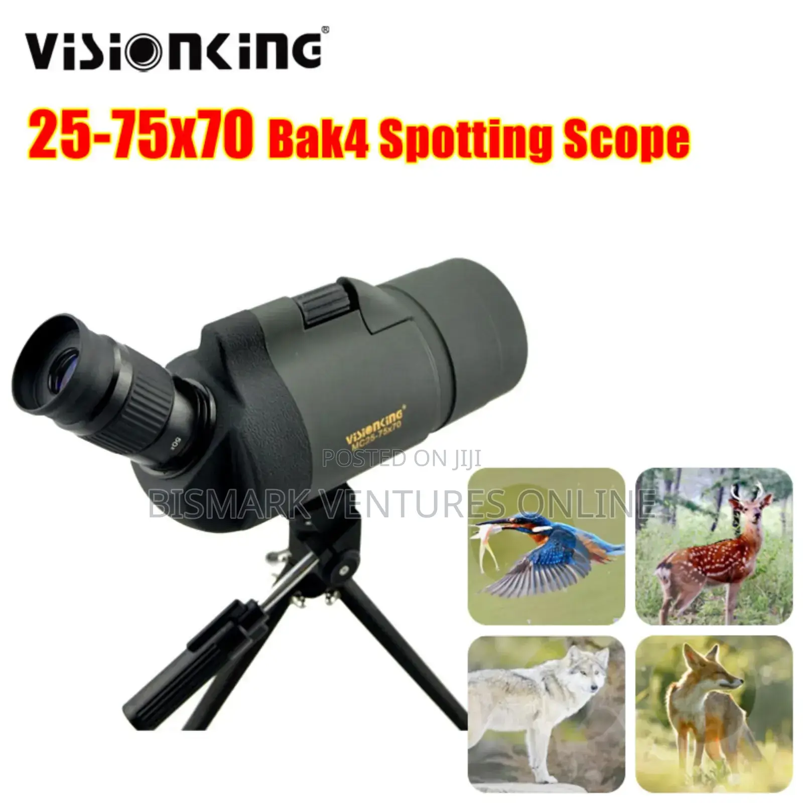 Svbony 25-75 X 70 Mak Telescope Monocular Bak4 Prism.