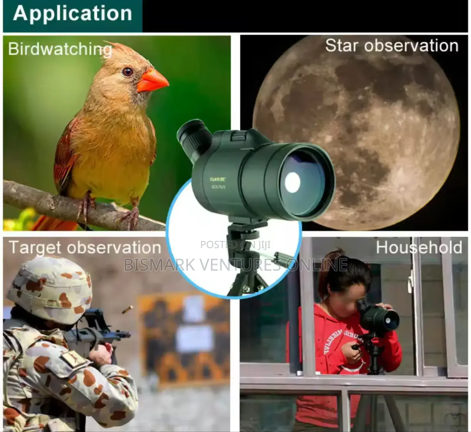 Svbony 25-75 X 70 Mak Telescope Monocular Bak4 Prism.