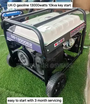 Certified Uk Made 10kva Gasoline Generator 13000watts 10kva
