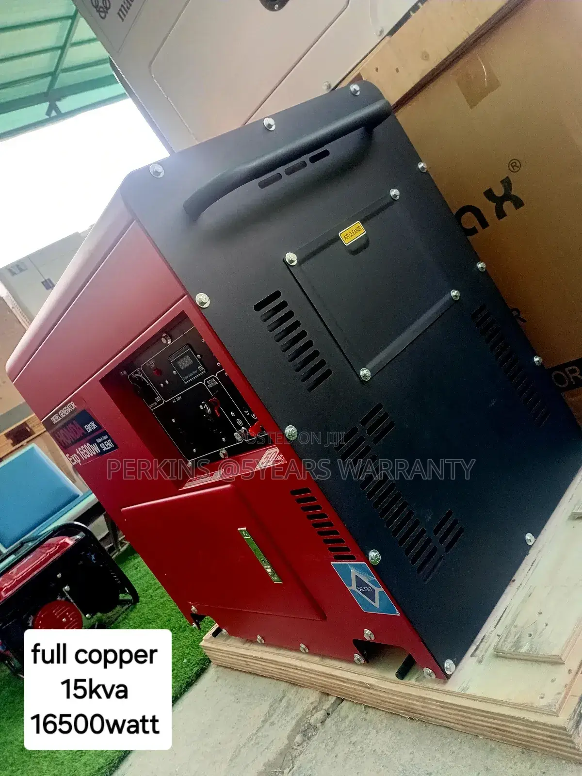 Warranted 15kva 16500wats Diesel Silent Generator