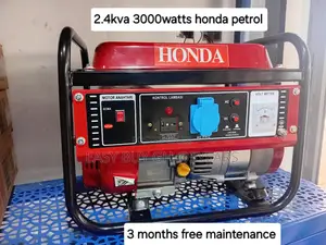 2.4kva Honda Petrol House Generator 2.4kva 3000watts New