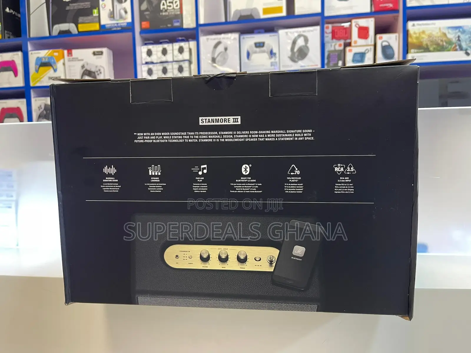 Marshall Stanmore III Bluetooth 5.2 Speaker