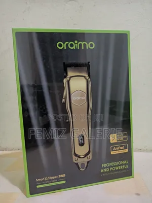 Oraimo Smart Clipper 2-Gold Professional Hair Clipper