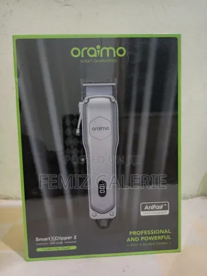 Oraimo Smart Clipper 2-Silver Professional Hair Clipper