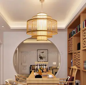 Wooden Pendant Light With Bulb