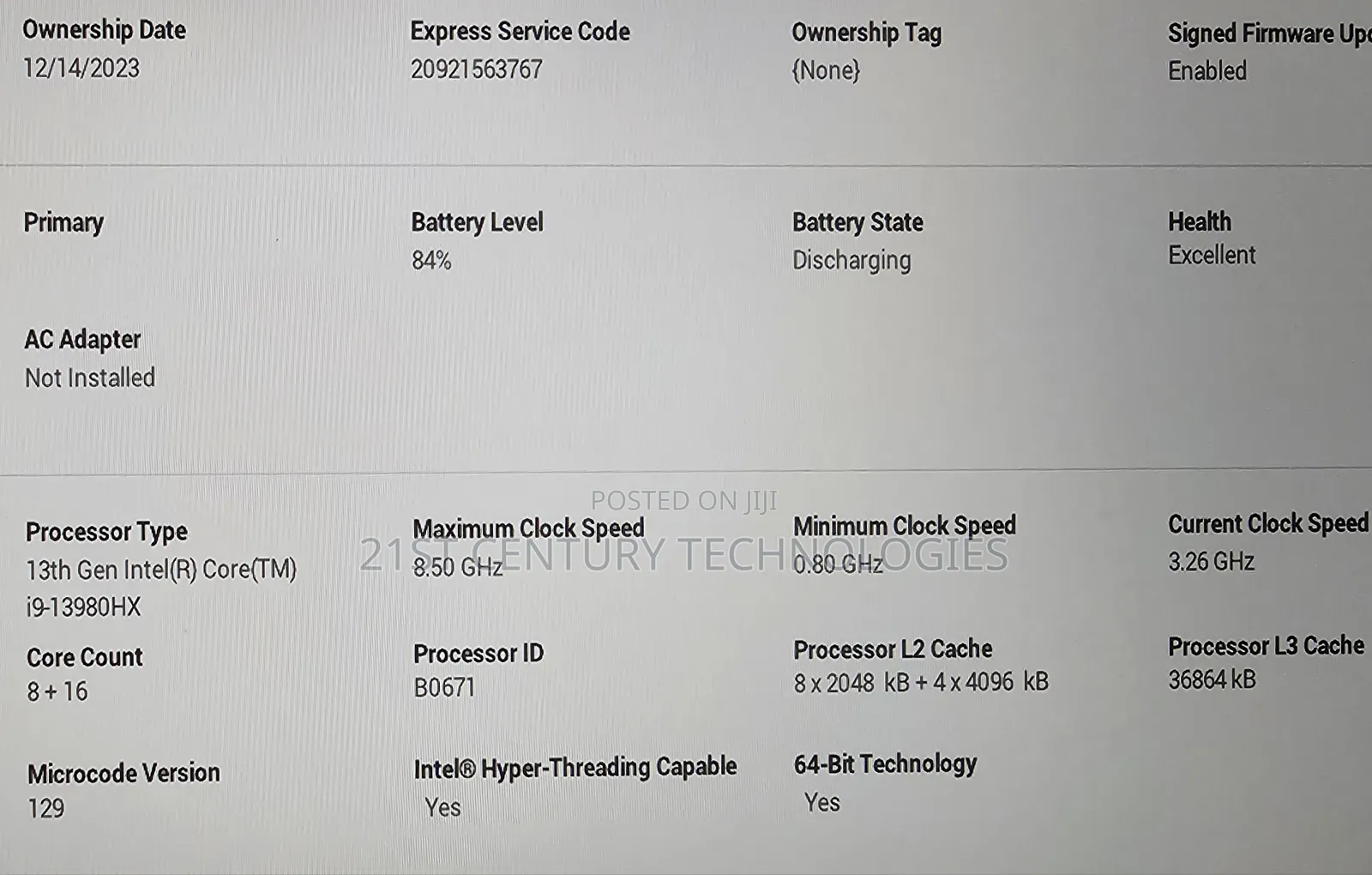 Laptop Dell Alienware M18X 32GB Intel Core I9 SSD 2T