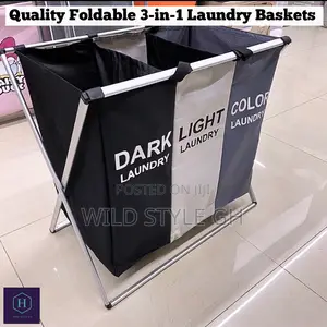 3-in-1 Quality Laundry Basket