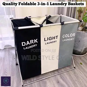 3-in-1 Quality Laundry Basket