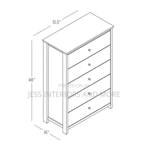 5 Drawer Dresser