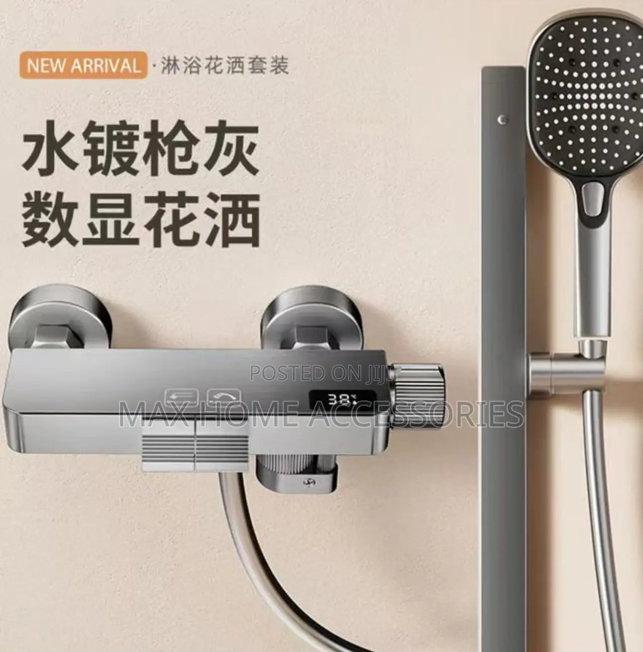 Telephone Shower With Led