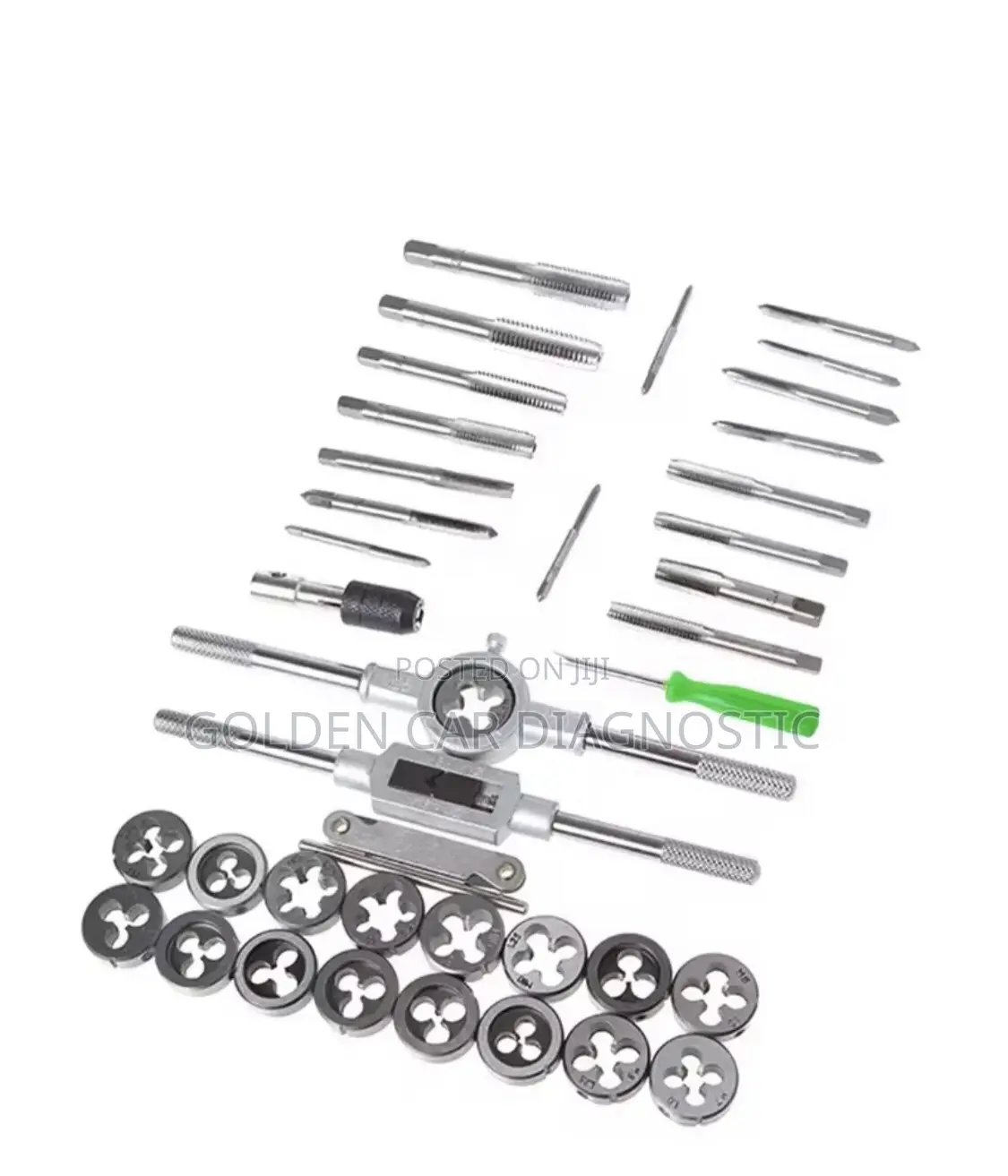 40 Pieces Tap Die Set Kits