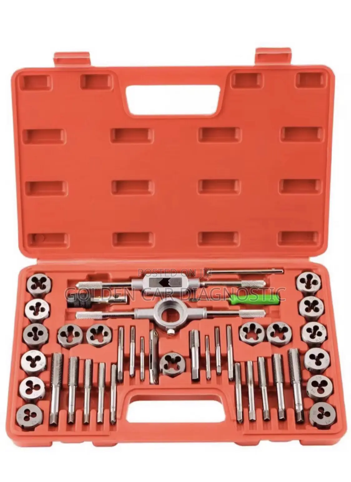 40 Pieces Tap Die Set Kits