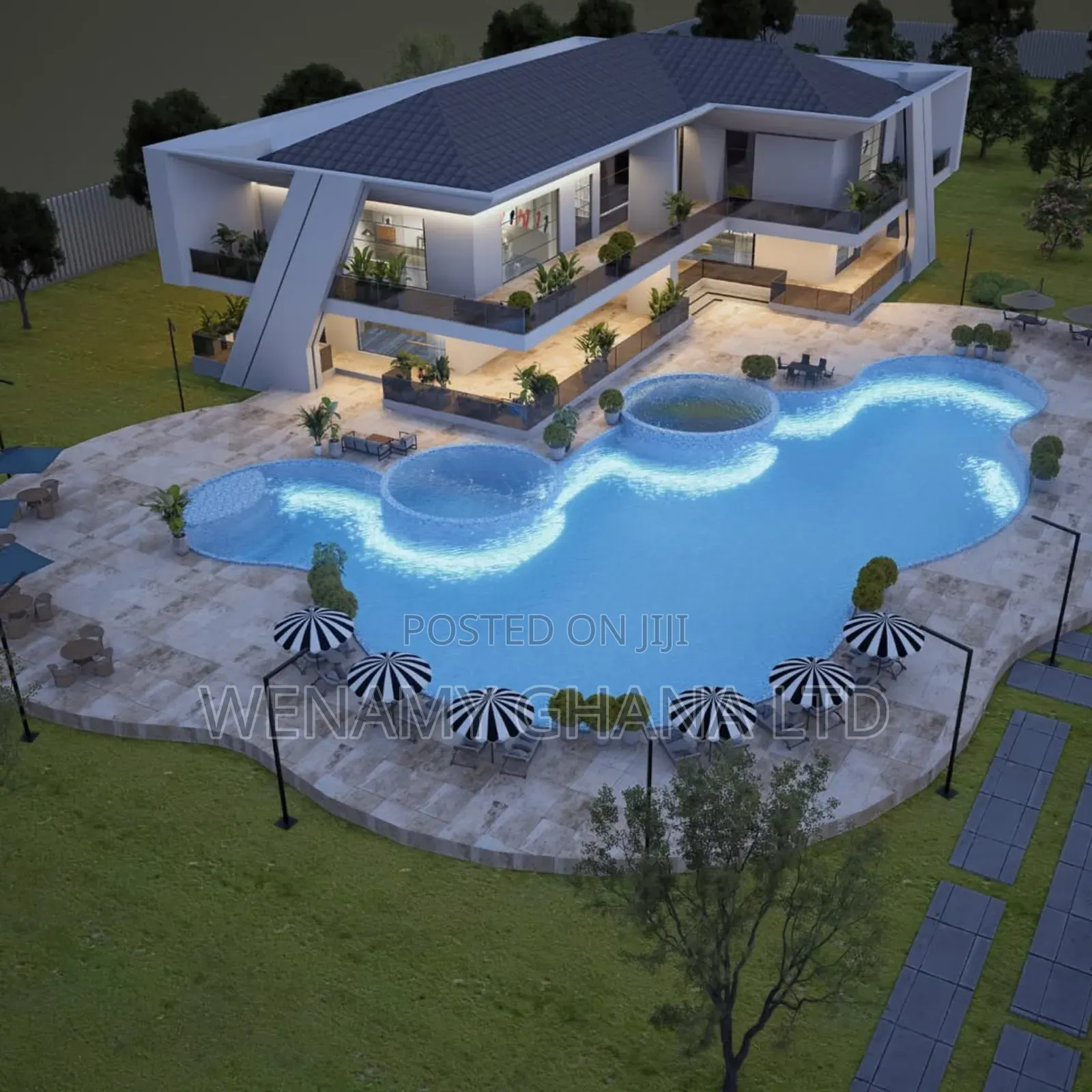 4bdrm Mansion in Accra for sale