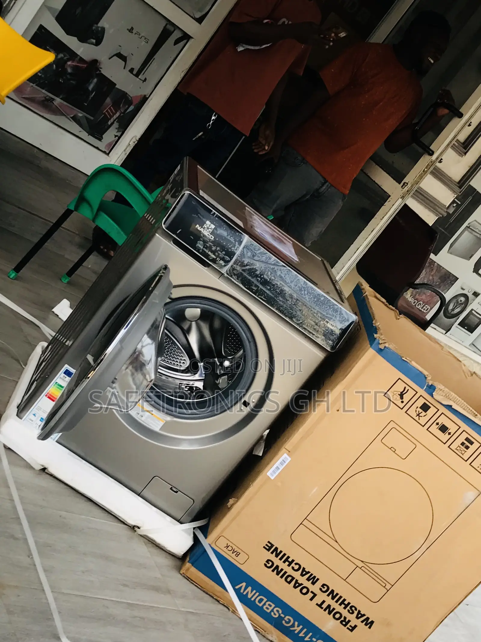 Inverter Smart 11kg Nasco Frontload Fullauto Washer