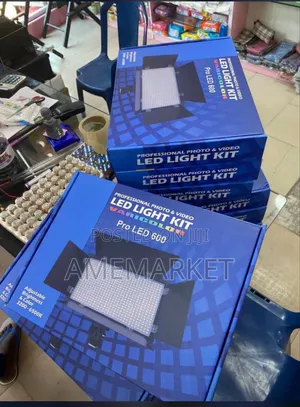 Professional Led-600 Photography Studio Light Live Streaming