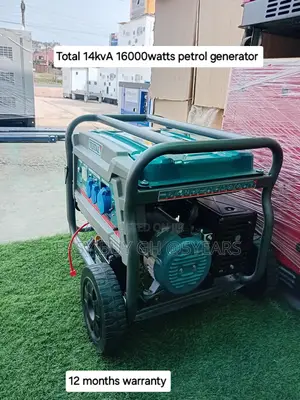 Astounding 14kva Total Petrol Generator 14kva 16000watts New