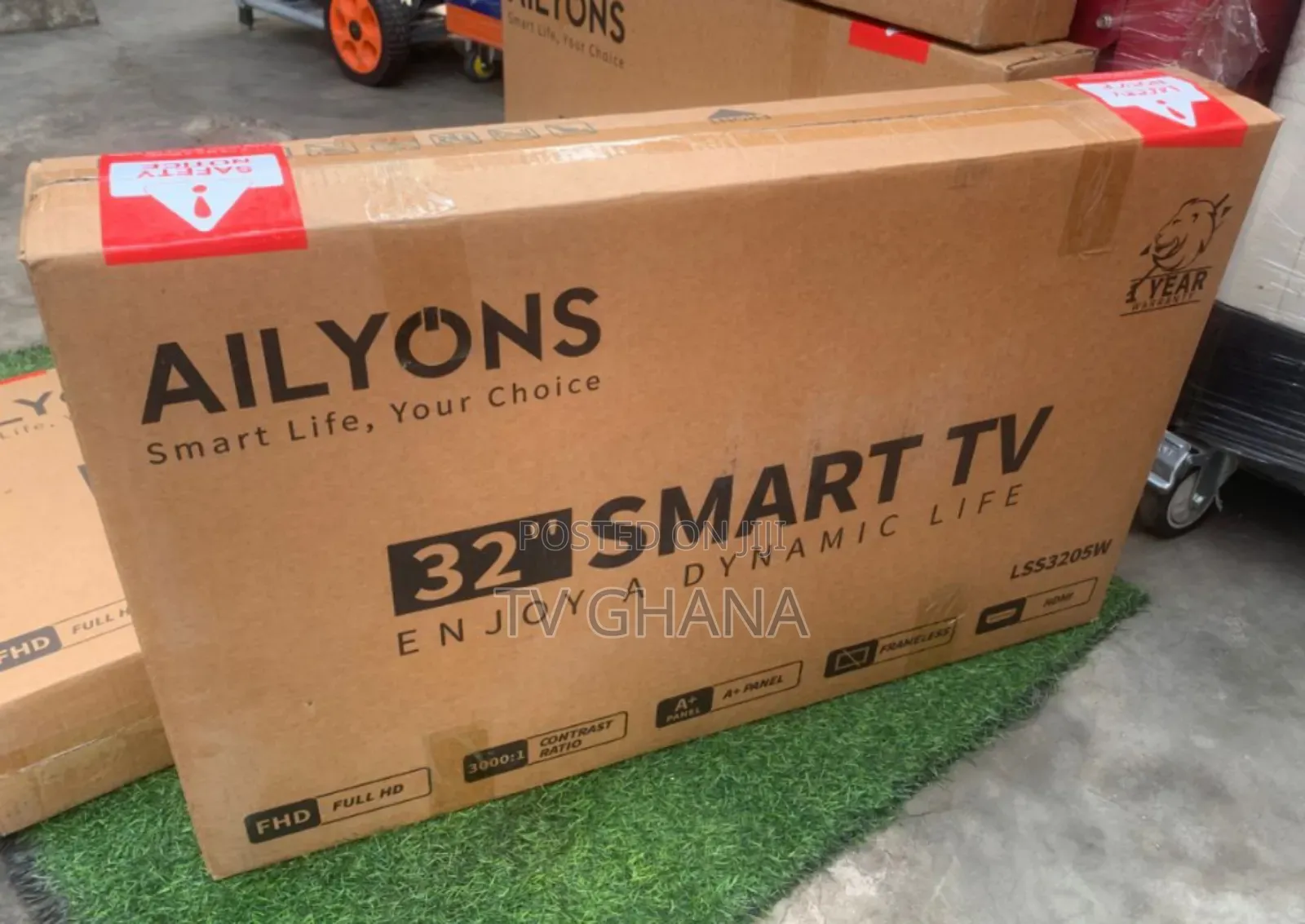Ailyons TVS Smart Android Television One Year Warranty