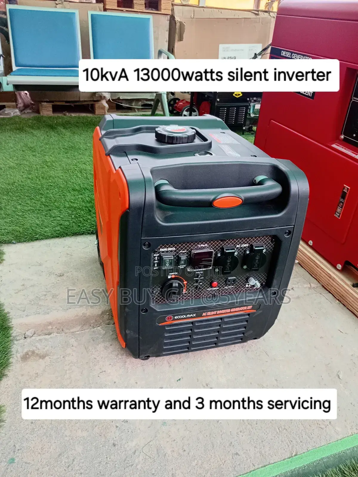Electrifying 10kva Ecool Max Inverter Generator 13kw Silent