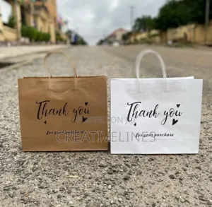 White and Brown Paperbags