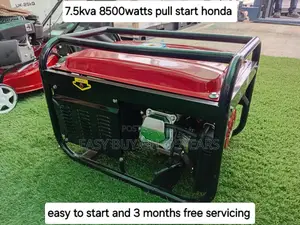 High Performance 7.5kva Honda Petrol Genset 8500watts 7.5kva