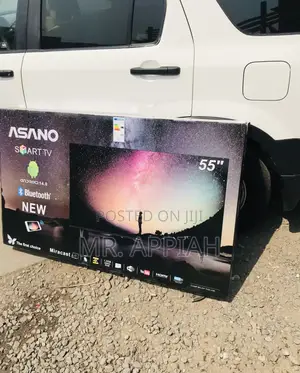 Unique Asano 55 Inch Uhd Smart Screen Television(Black)