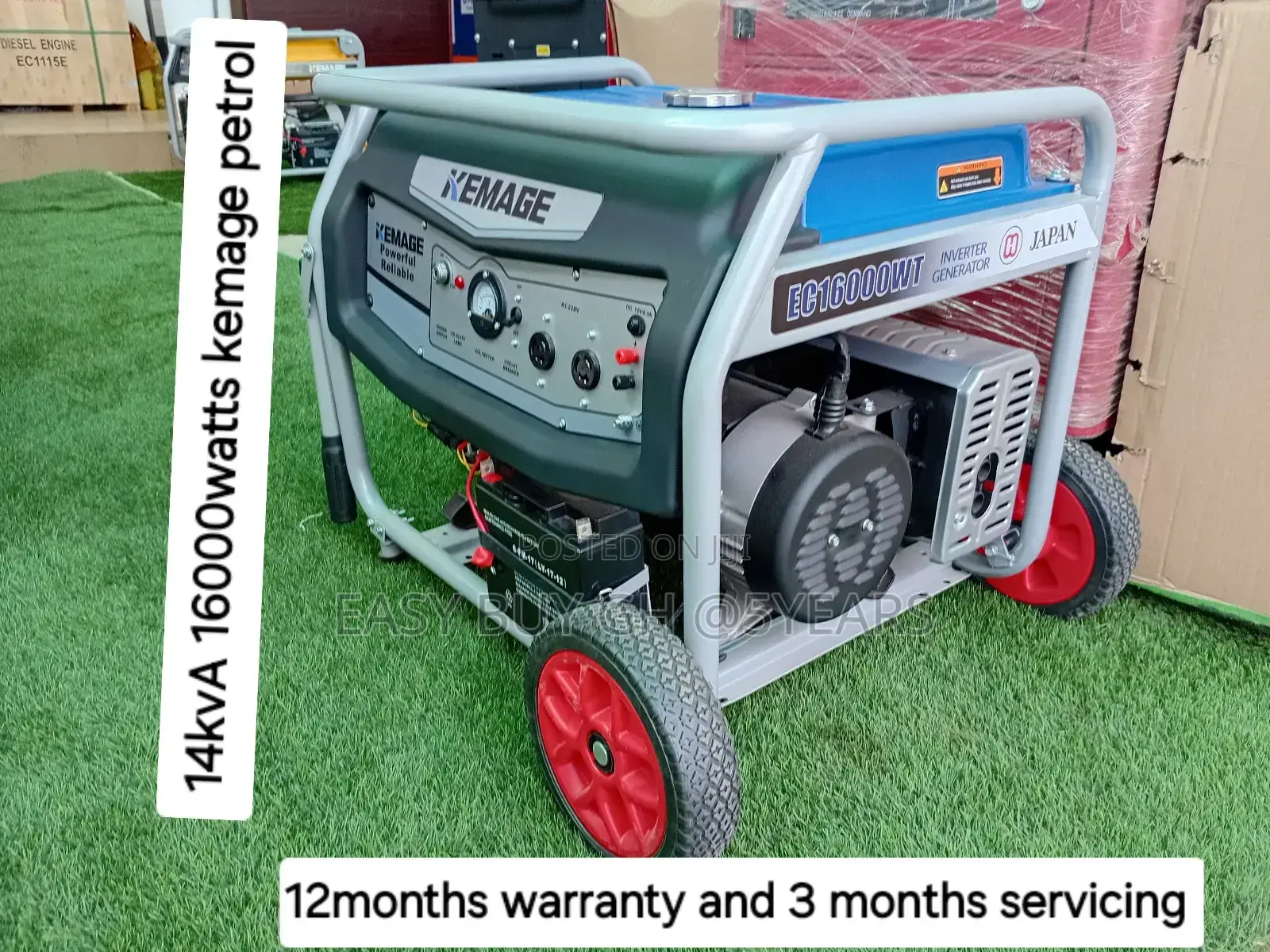 Top Quality 15kva Kemage Petrol Generator 16000watt 15kva