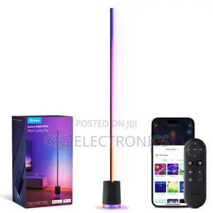 Govee Floor Lamp Pro, RGBIC LED Lamp With Bluetooth Speaker