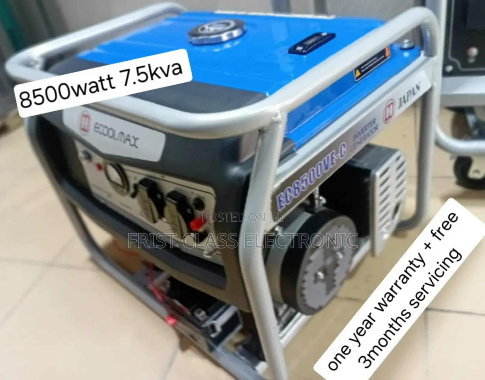 Quality and Affordable 7.5kva With Less Petrol Consumption